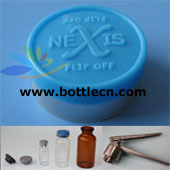 bottle cap custom logo flip off cap seal for medicine glass bottle